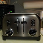 Cuisinart 4-Slice Classic Toaster - Black Stainless Steel - CPT-180BKSP1