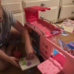 Kmart barbie caravan best sale
