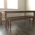 Teakwood theodora dining on sale table