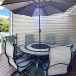 Berkley jensen rowley sling dining set store