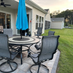 Berkley jensen rowley sling dining set sales