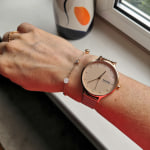 Anita Mother of Pearl Silver Tone Steel Mesh Watch SKW2775 Skagen