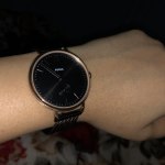 Kalya Three Hand Two Tone Stainless Steel Watch ES4702 Fossil