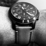 Grant Chronograph Luggage Leather Watch FS5241 Fossil