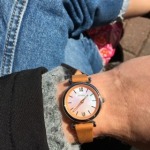 Carlie Mini Three Hand Brown Leather Watch ES4835 Fossil