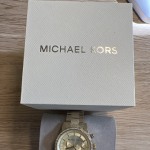 Michael Kors Ritz Chronograph Gold-Tone Stainless Steel Watch