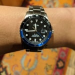 FB 01 Three Hand Date Stainless Steel Watch FS5671 Fossil