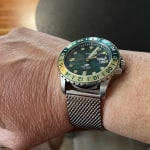 Uhr Fossil Blue GMT Silikon blaugrün - FS5992 - Fossil