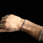 Linje Modern Silver Tone Circle Bracelet SKJ0834040 Skagen