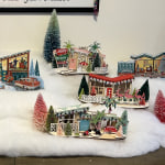 Laser Cut Wood Mid Century House LED Light Up Decor World Market
