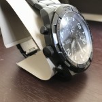Chronograph Watch FS5712 - Bronson - Black Steel Fossil Stainless