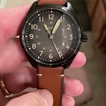 Easton Three-Hand Brown Leather Watch - BQ2796 - Fossil