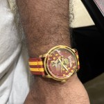 Harry Potter Women's Analog Quartz Watch with PU Strap HP5110, Dark Red,  Strap