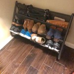 Umbra charcoal slant top shoe & accessory organizer