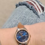 Eevie Three-Hand Date Brown Leather Watch - BQ3803 - Watch Station