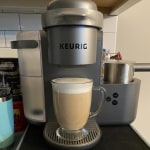 Fingerhut - Keurig K-Cafe Frother Cup Special Edition - Nickel