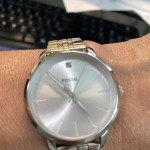 Lexie Luther Three Hand Two Tone Stainless Steel Watch BQ3568