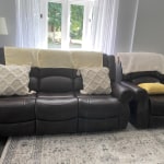 Abbyson Living Browning 3 Pc. Reclining Living Room Set BJ s