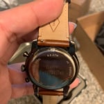 Luther Three Hand Brown Leather Watch