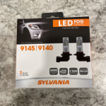 SYLVANIA 9145 ZEVO LED Fog Bulb, 2 Pack