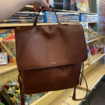 fossil claire backpack black