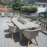 Marciana Graywashed Eucalyptus Outdoor Dining Table World Market