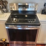 GE PB935YPFS Profile 30 Fingerprint Resistant Stainless Steel Electric Range with Air Fry - Convection