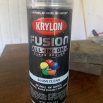 Krylon Fusion All-In-One Gloss Spray Paint & Primer, Clear