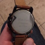 Grant Chronograph Luggage Leather Watch FS5241 Fossil