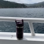 REAL x YETI Rambler Jr 12 oz Kids Bottle-Reef Blue — REAL Watersports