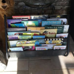 Umbra charcoal slant store shoe & accessory organizer