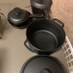 Fingerhut - 5-Pc. Pre-Seasoned Cast Iron Cookware Set