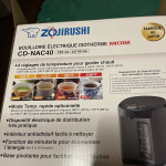 Zojirushi CD-NAC40BM Micom Water Boiler & Warmer - Metallic Black