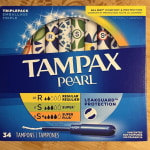 Tampax Radiant Tampons Trio Pack with LeakGuard Braid, Lite/Regular/Super  Absorbency, 80 ct. - Unscented
