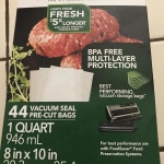 Food Saver 1 Quart Vacuum Sealer Bag (44-Pack) - Gillman Home Center