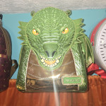 Loungefly Green Dragon Mini Backpack (Books-A-Million Exclusive) display picture 3