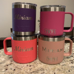 JUST LAUNCHED: Fill the Rambler® 14 oz. Stackable Mug with camp