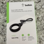 Belkin F8W974BTWHT Secure Holder with Strap for Apple AirTag
