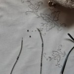 Pendentif Disque 40mm effet Marbre noir en Plexi acrylique - Perles Corner