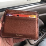 Fossil sofia 2025 card case