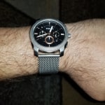 Machine Chronograph Stainless Steel Case C221030 Fossil