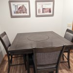Claremont Fulton 6 Piece Counter Height Dining Set in Grey NFM