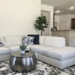 World market silver coffee shop table