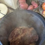 Pampered chef quick store cooker pot roast