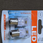 Sylvania 1156 White LED Mini Bulb (Pack of 2) 33058
