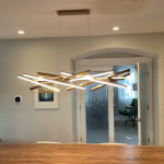 Parallax LED Linear Suspension by dweLED at Lumens