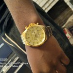 Michael Kors Men s Gage Chronograph Gold Tone Steel Watch MK8491 Watch Station