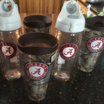 Alabama Crimson Tide 20 oz. Stainless Steel Tervis Tumblers with Hammer Lids - Set of 2