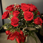 momo⭐︎ Rose Elegance™ Long Stem Red Roses Bouquet Only