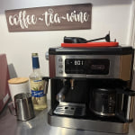 De'Longhi COM530M All-in-One Combination Coffee and Espresso Machine -  Black 44387153003